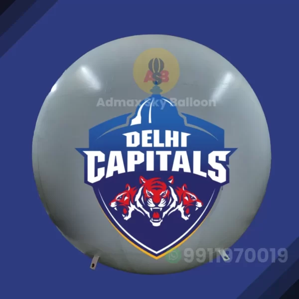 Delhi Capital IPL Advertising Sky Balloon - Admax Sky Balloon