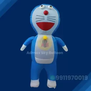 Doremon Cartoon Walking Inflatable Character | Admax Sky Balloon