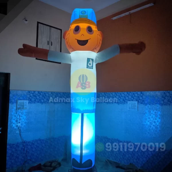 Indian Oil Advertising Air Dancer - admax sky balloon