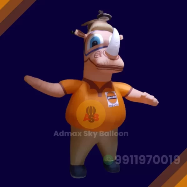 Indian Oil Advertising Inflatable Character - Admax Sky Balloon