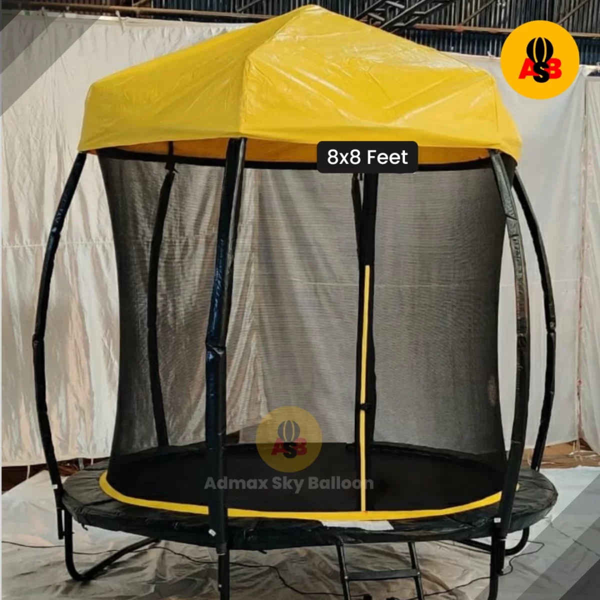 8 Feet Kids Trampoline Jumping Jhula