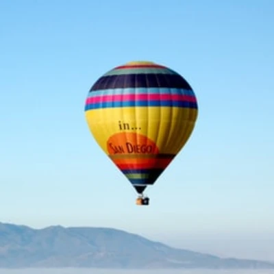 Advertising sky balloon