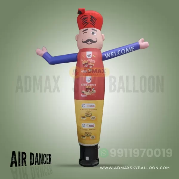 Printed Advertising Air Dancer, Admax Sky Balloon