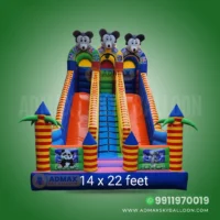 Mickey Mouse Bouncy Castle, Jumping Jhula | 14×22 feet