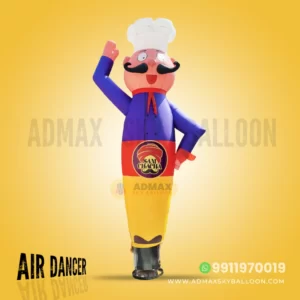 Advertising Balloon Man for Hotels and Restaurants