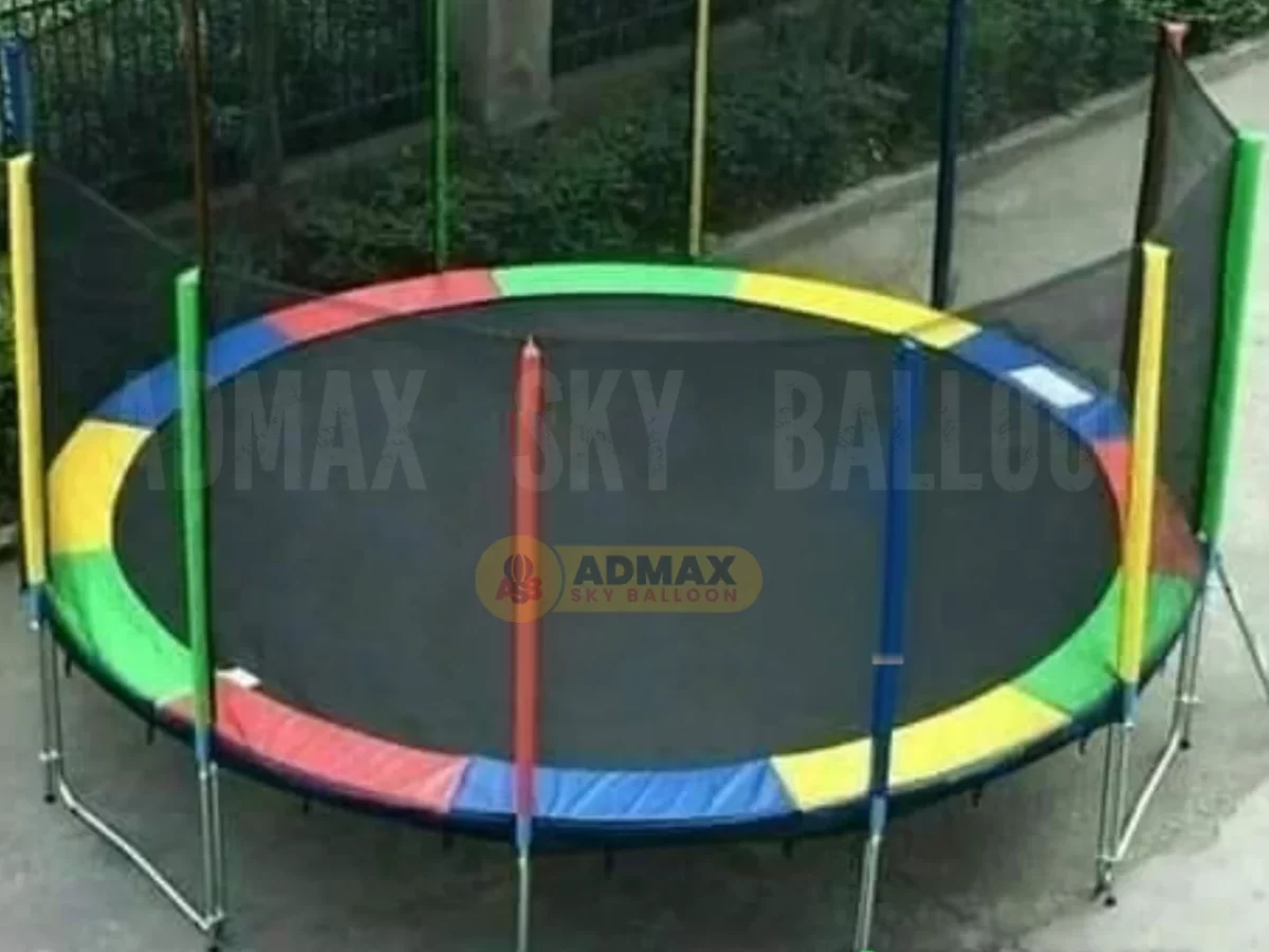 Trampoline, 16 Feet Jumping Jhula for Kids Admax Sky Balloon