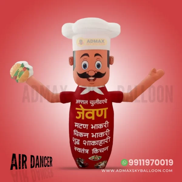 Adertising Man Balloon, Inflatable characters