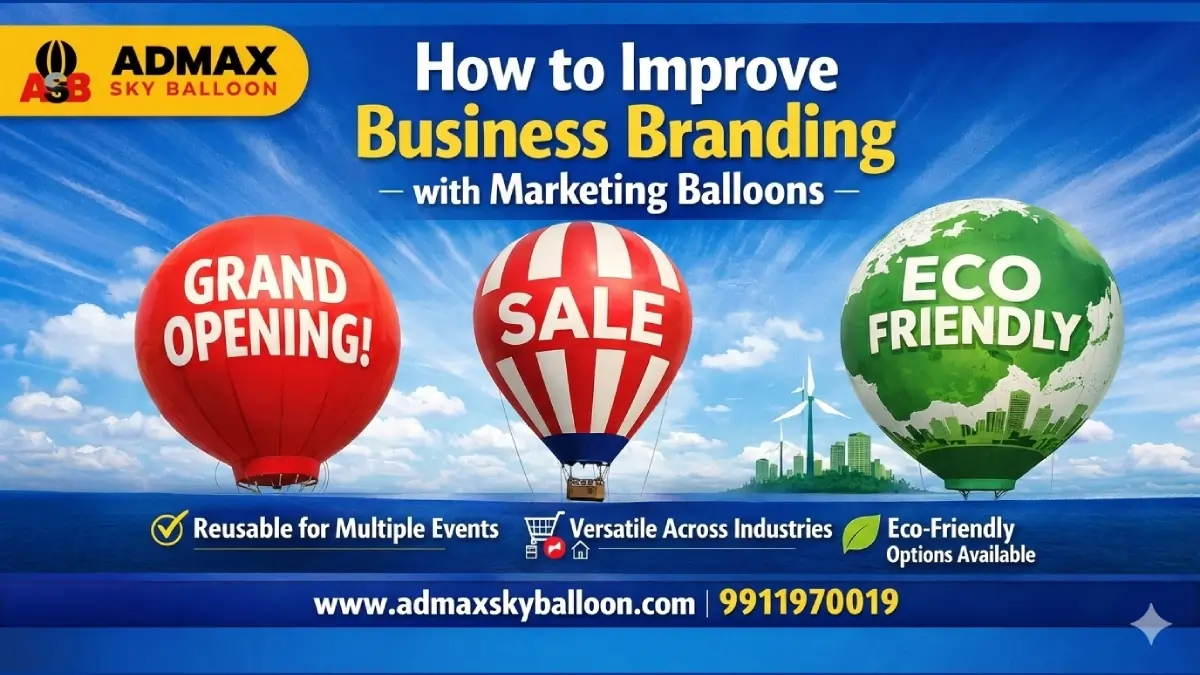 Read more about the article How to Improve Business Branding with Marketing Balloons
