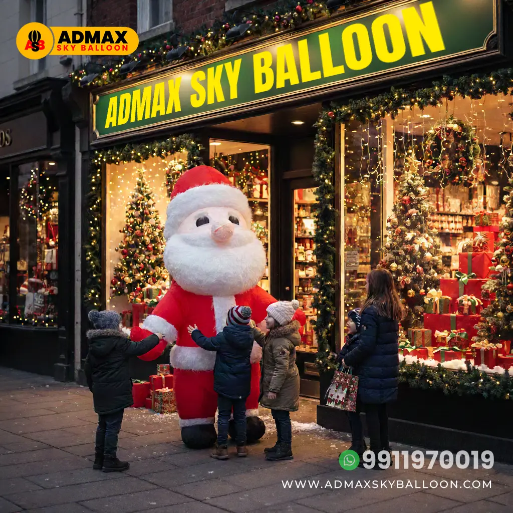 Santa Mascot Costumes, Admax Sky Balloon