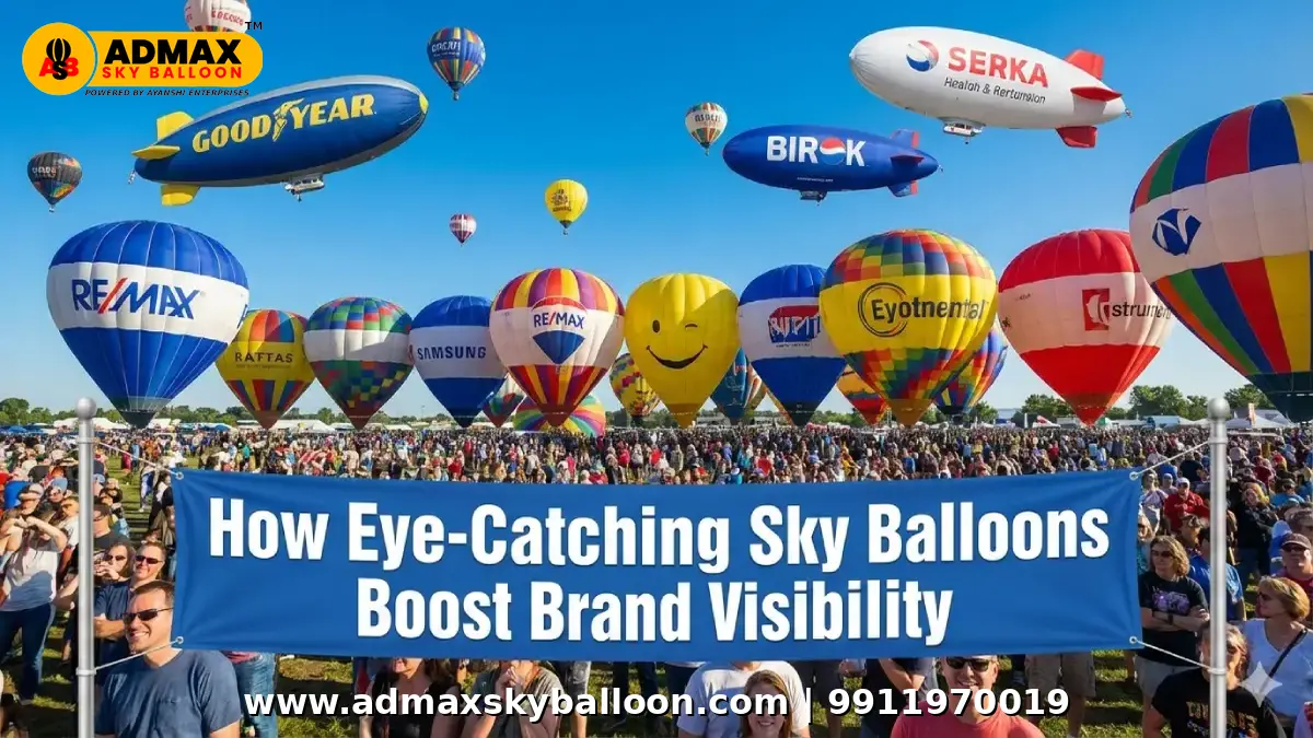 Read more about the article How Eye-Catching Sky Balloons Boost Brand Visibility?