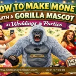 How to Make Money with a Gorilla Mascot at Weddings & Parties