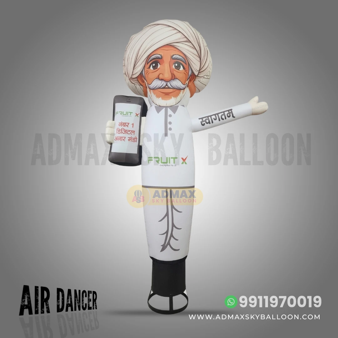 Customize Air Dancer Man Balloon, 10 Feet Welcome Balloon