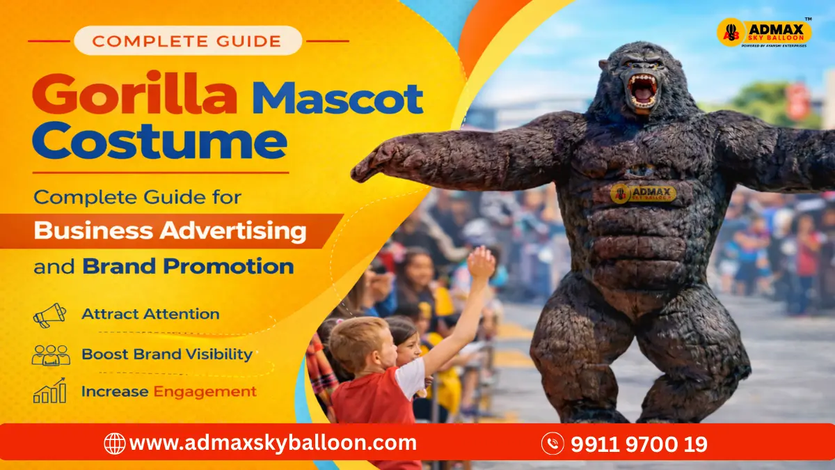 You are currently viewing Gorilla Mascot Costume – Complete Guide for Business Advertising and Brand Promotion