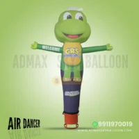 Turtle Advertising Air Dancing Balloon, 10 Feet Welcome Balloons