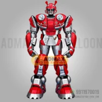 Bumble Bee Red Wearable Robot Costume with Led Lights