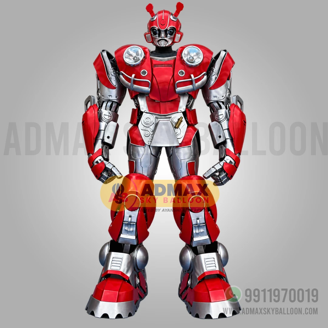 Bumble Bee Red Robot Costume