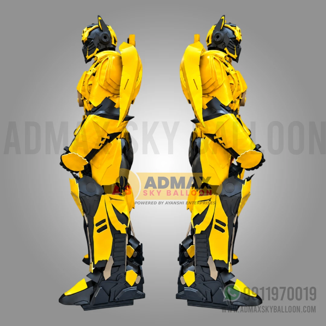 Bumble Bee Robot Costume side view